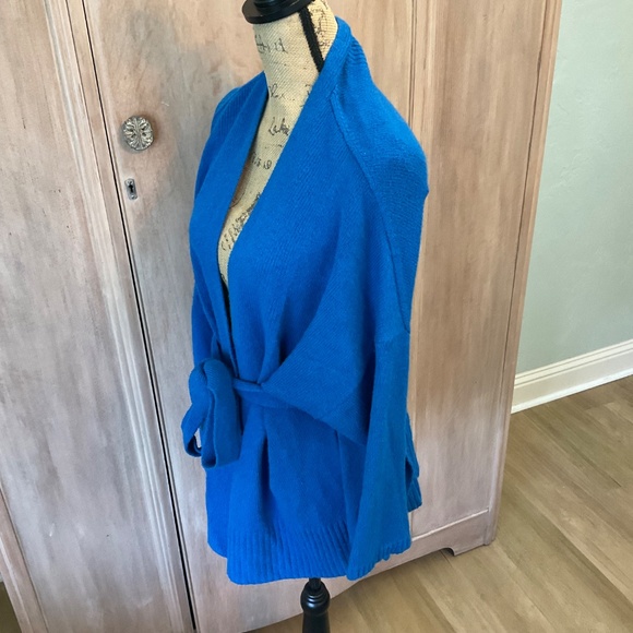 SLEEPING ON SNOW blue Alcott Kimono Wrap Cardigan - Picture 4 of 15